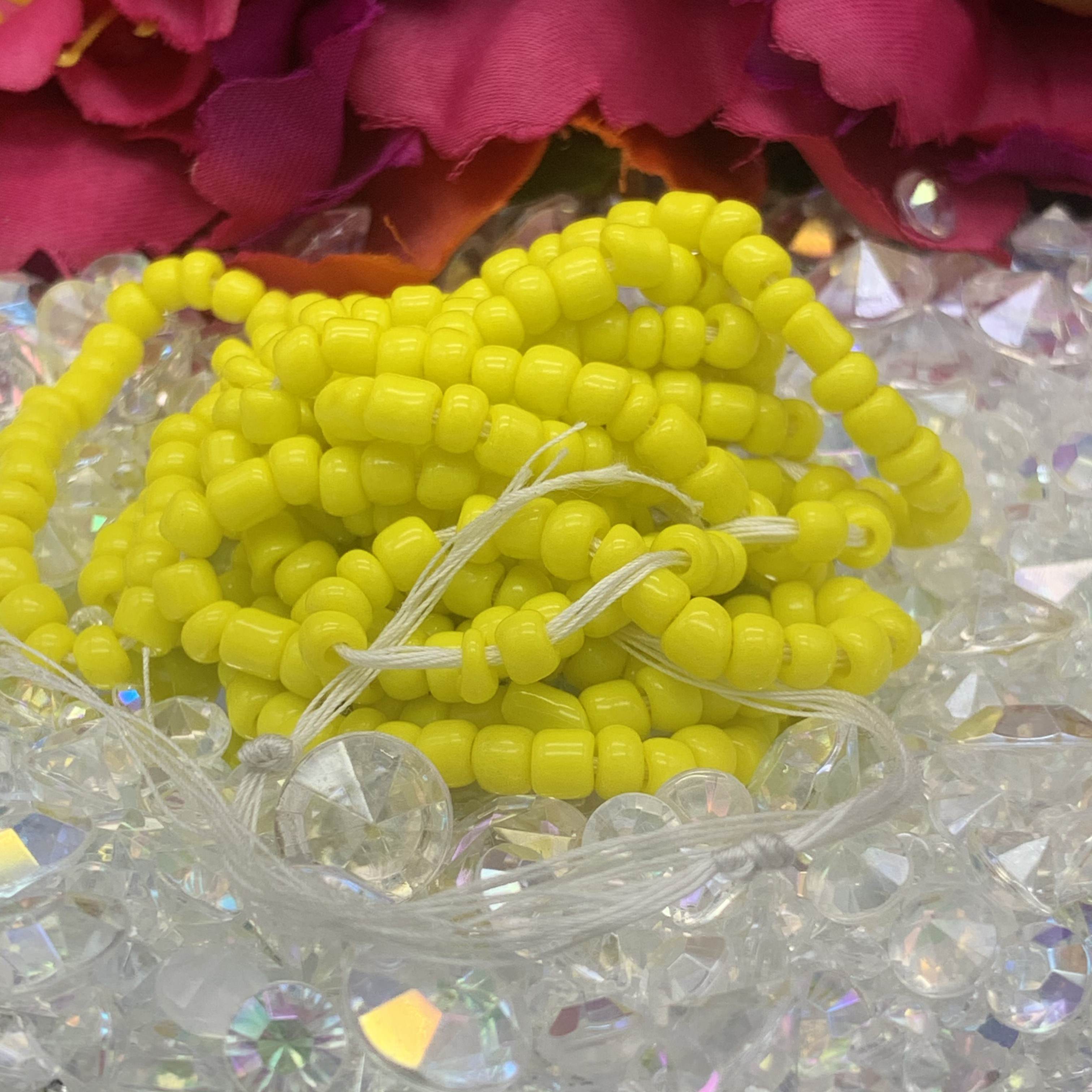 Yellow Waist Beads