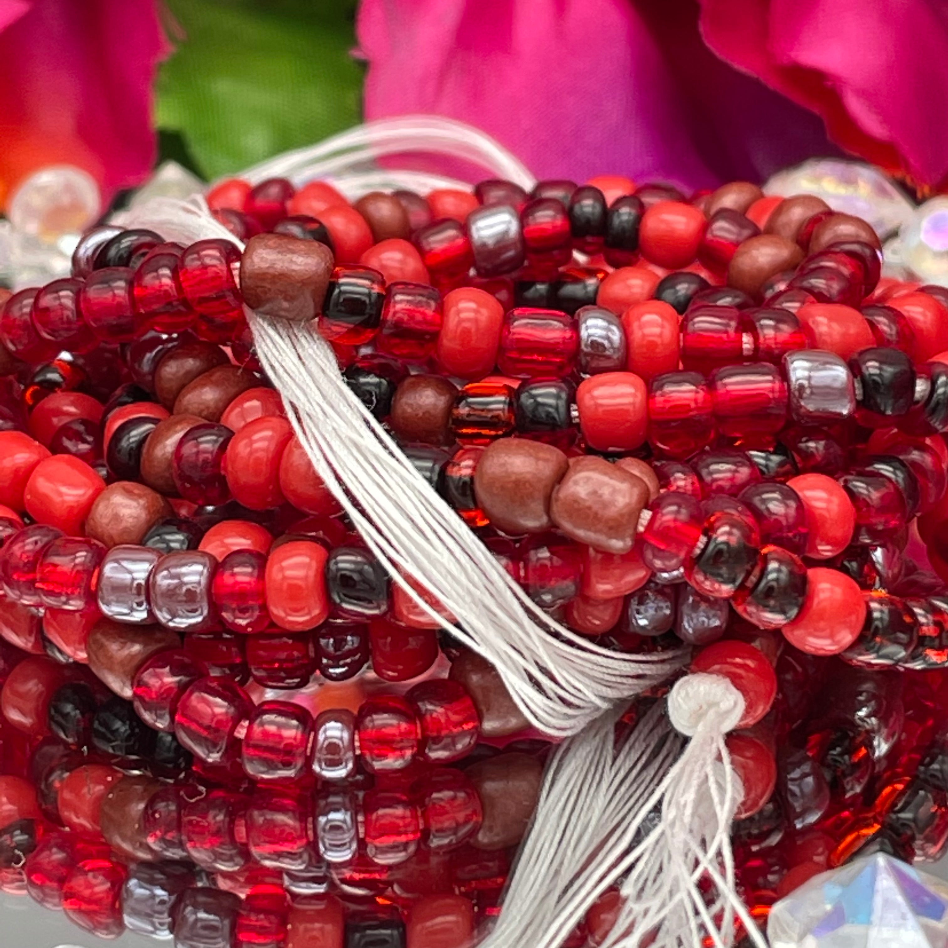 RED Waist Beads