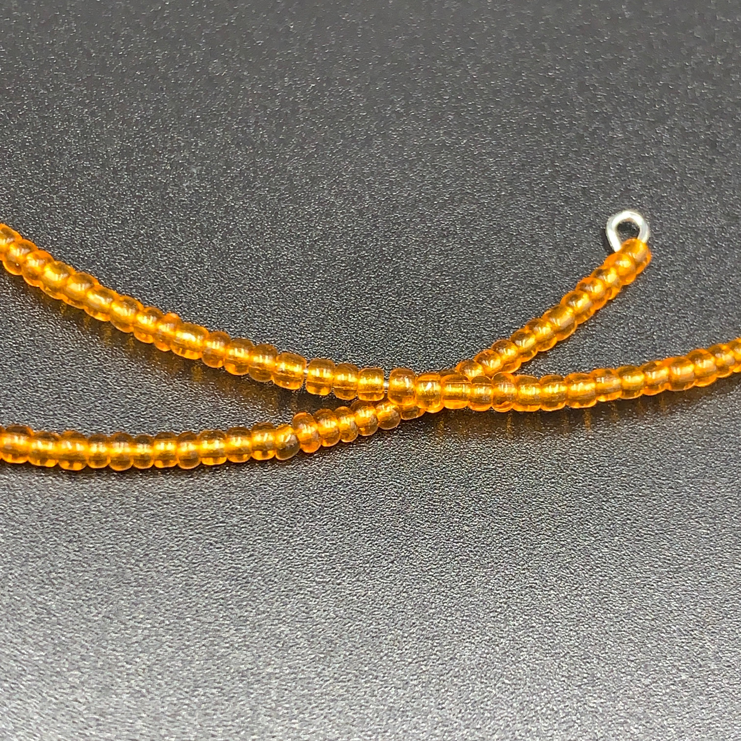 Crescent Hoop: Large Orange