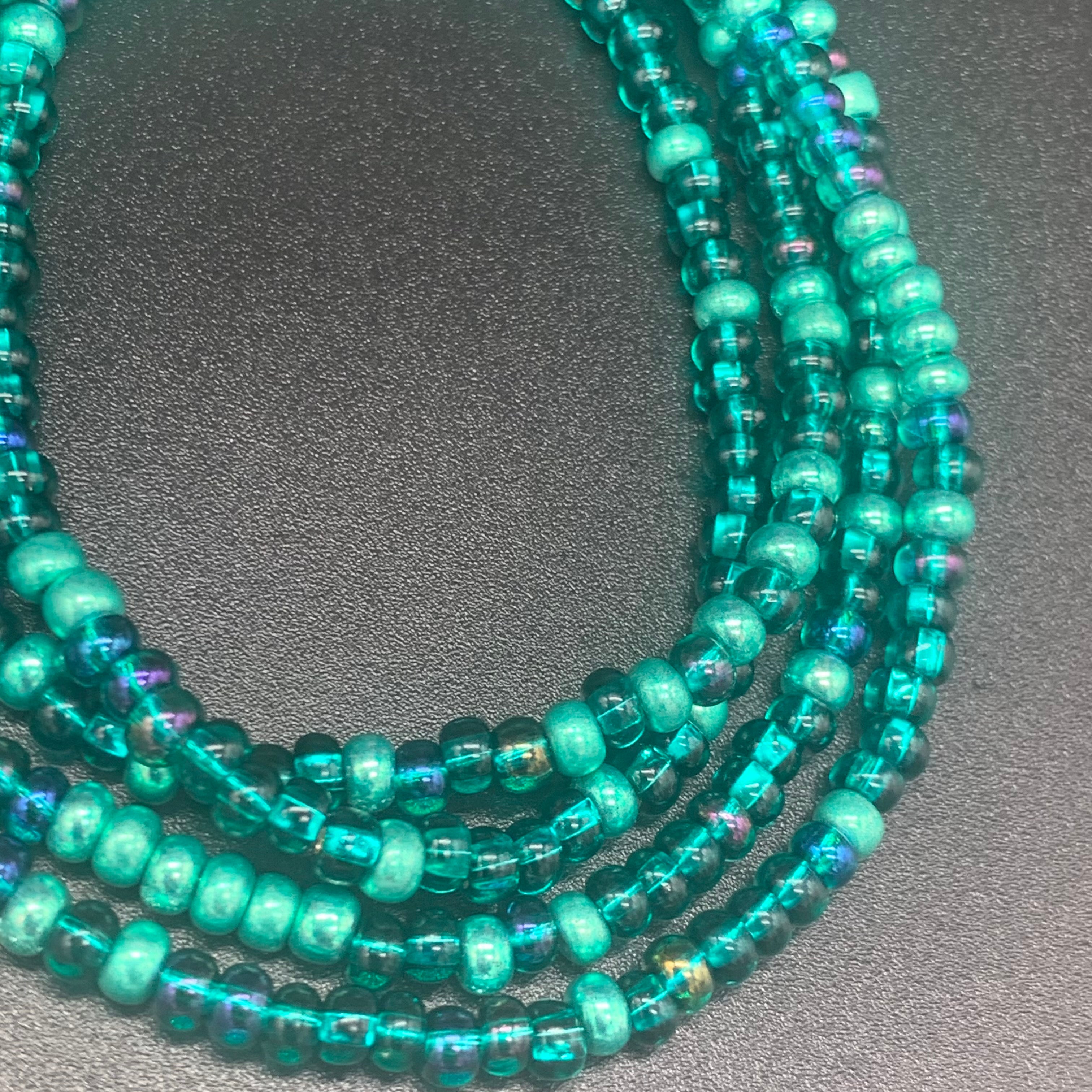 Green Necklace & Bracelet Set