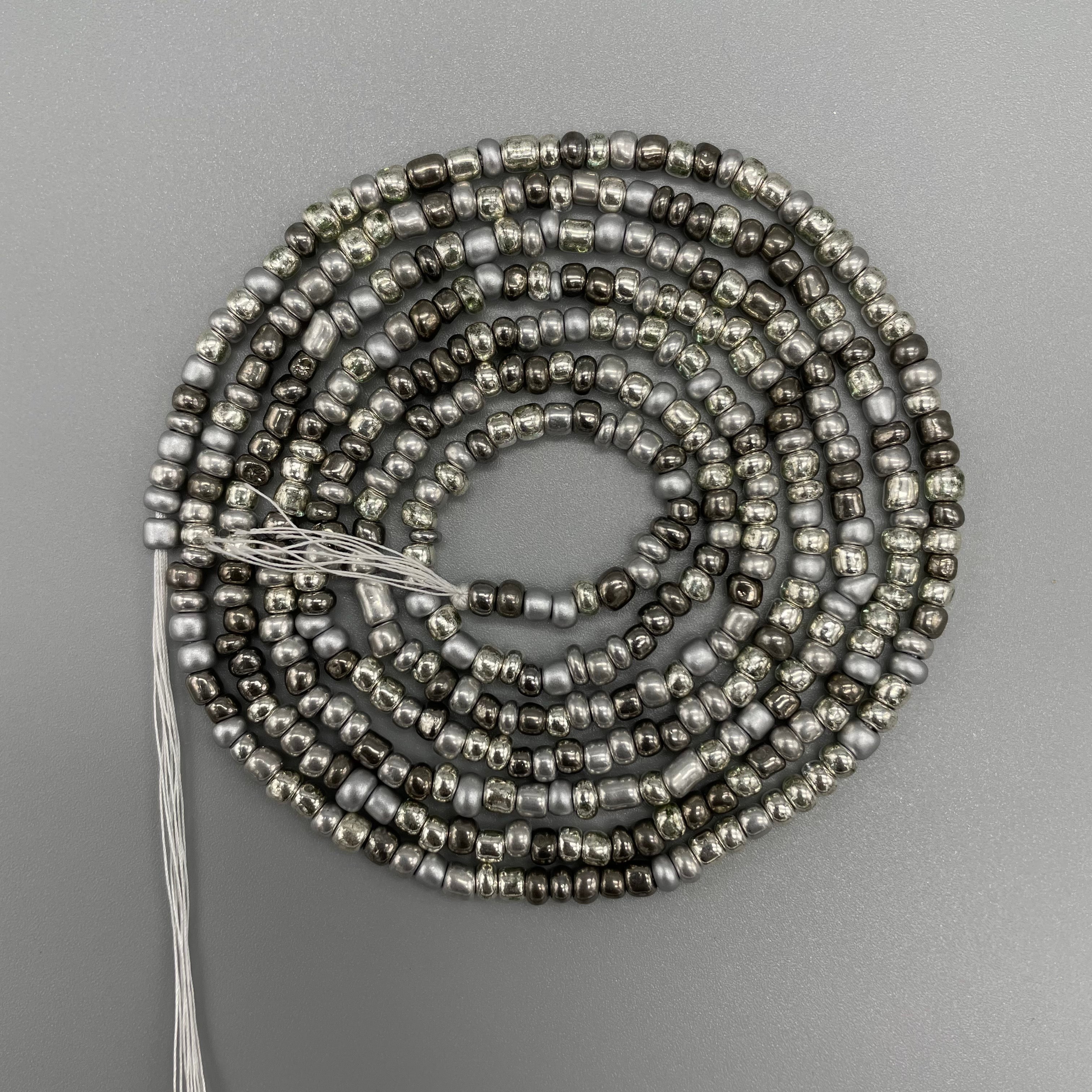 SILVER Waist Beads